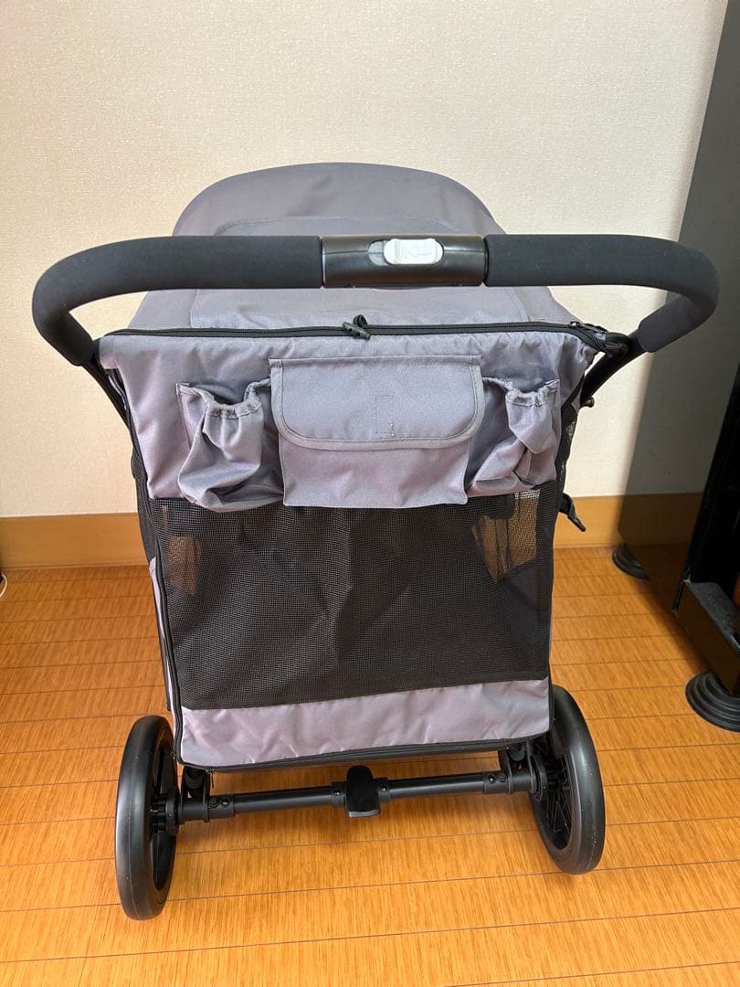 グレー ペットカート 大型犬サイズ