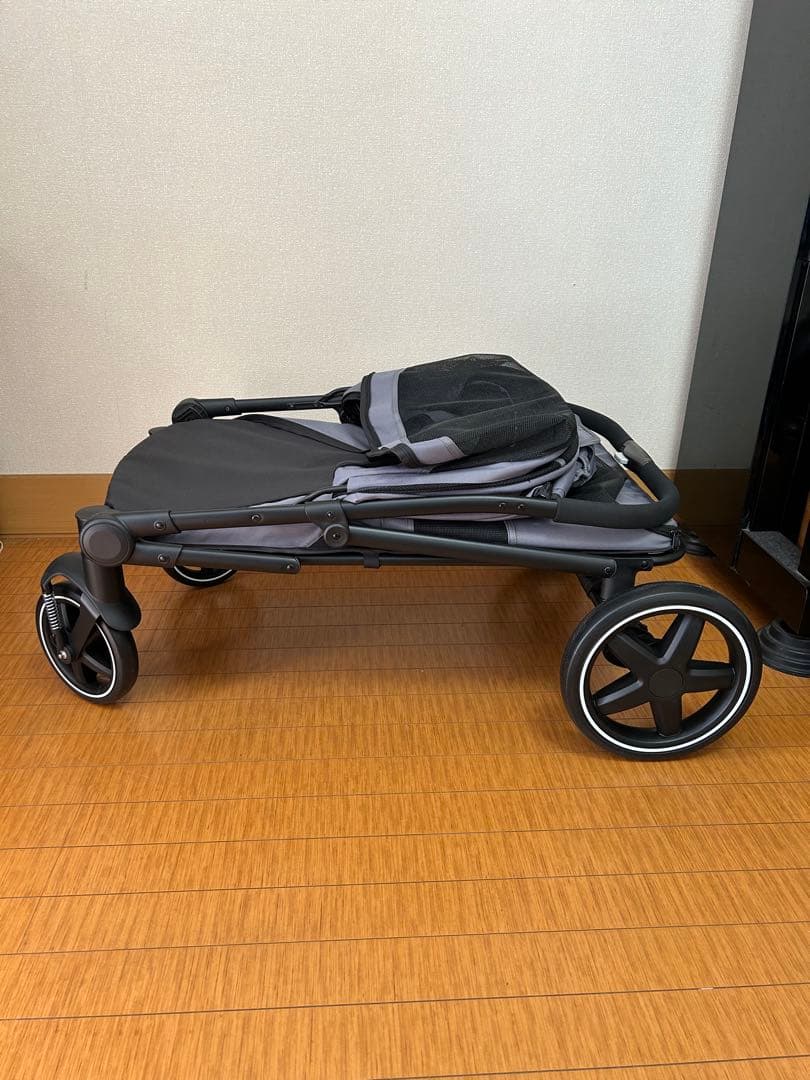 グレー ペットカート 大型犬サイズ