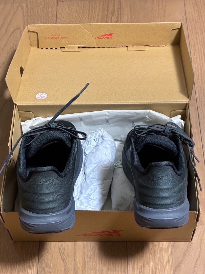 ALTRA トーリン8メンズランニングシューズ ブラック