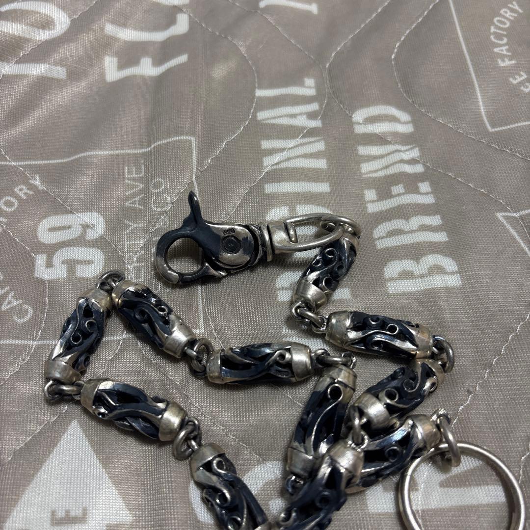 ウォレットチェーン シルバー950 ヴィンテージ