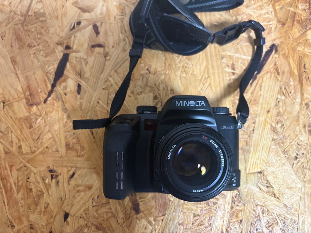 MINOLTA α-7 フィルム一眼レフカメラ 【レンズ2本 作例あり】