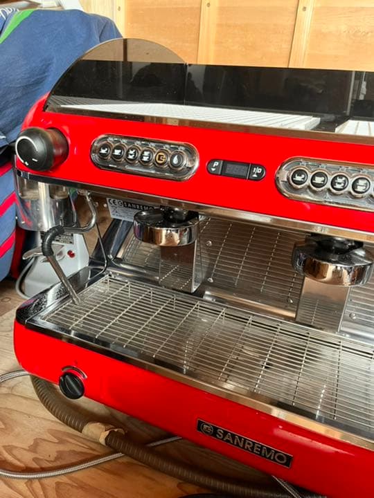 エスプレッソマシン　サンレモ　Verona SAP-SED-TCS-SED