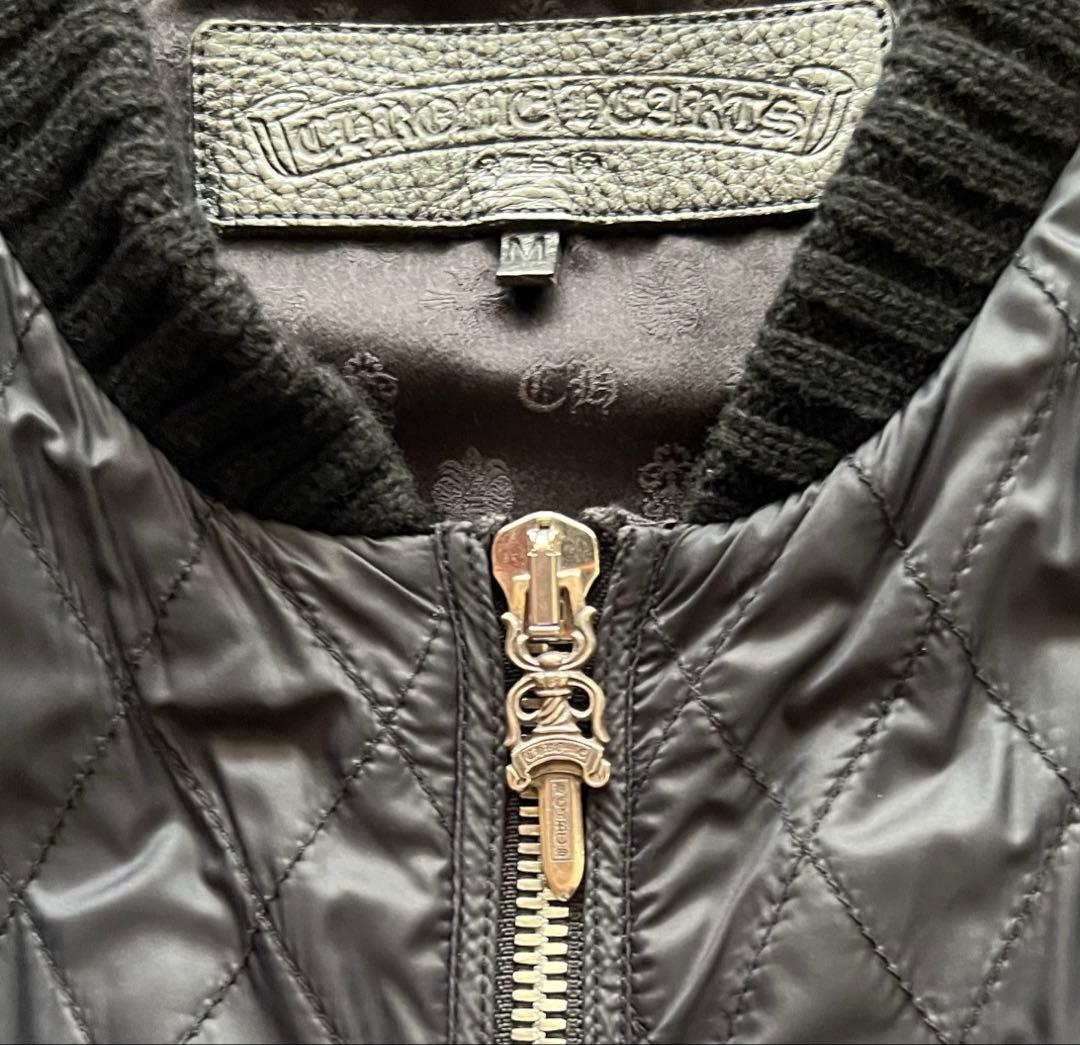 クロムハーツ PAPA キルティングナイロンベスト chrome hearts