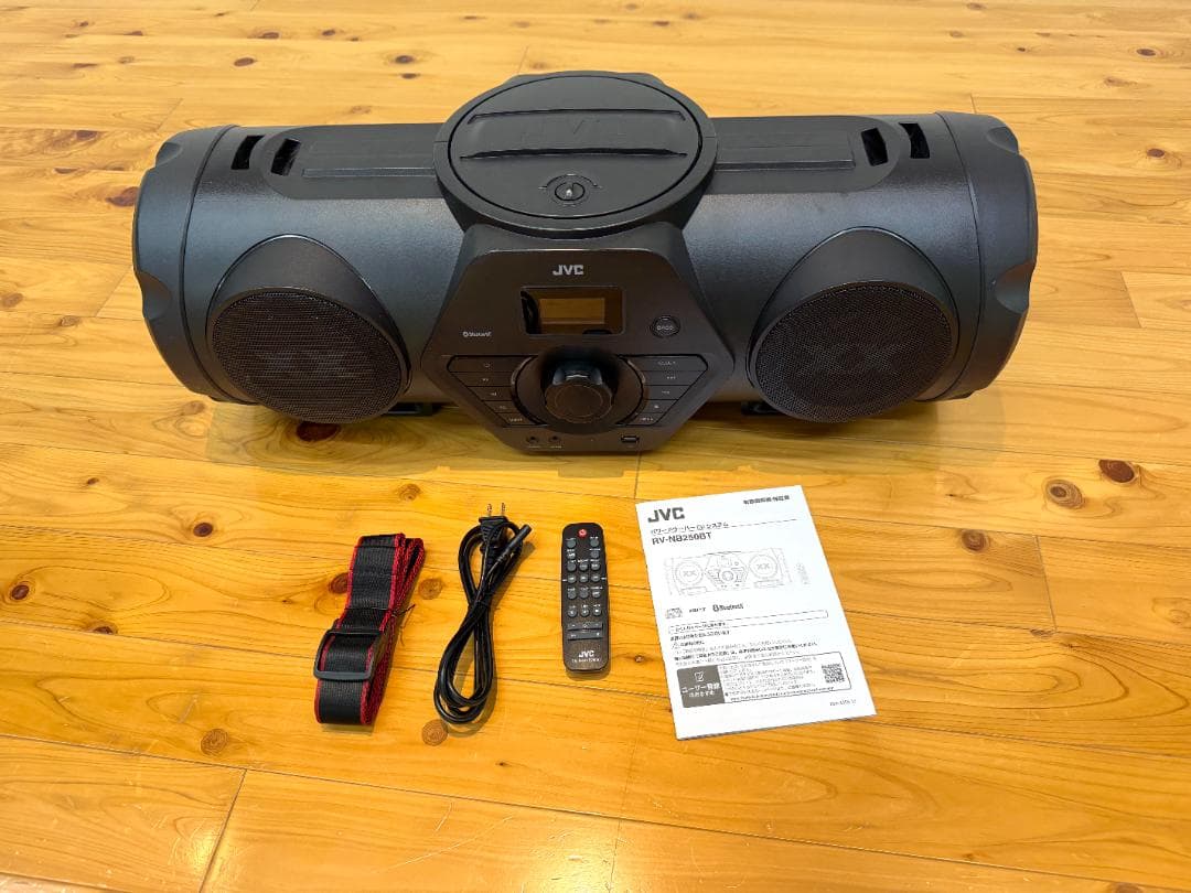 JVC Bluetooth搭載パワードウーハーCDシステム