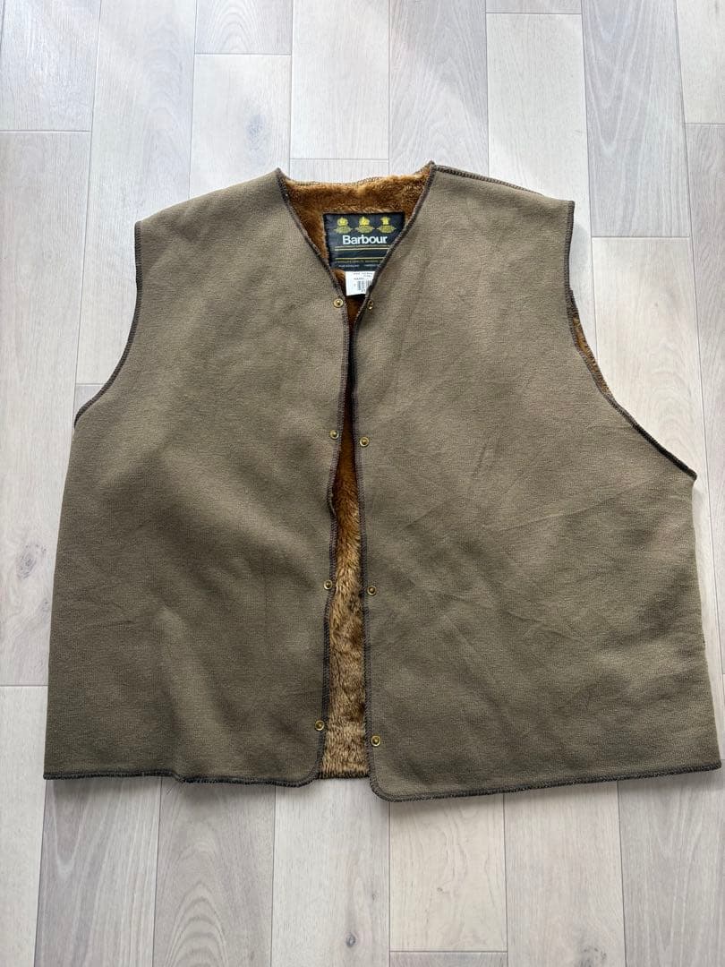 90s Barbour A55 3ワラント バブアー ライナーベスト C48