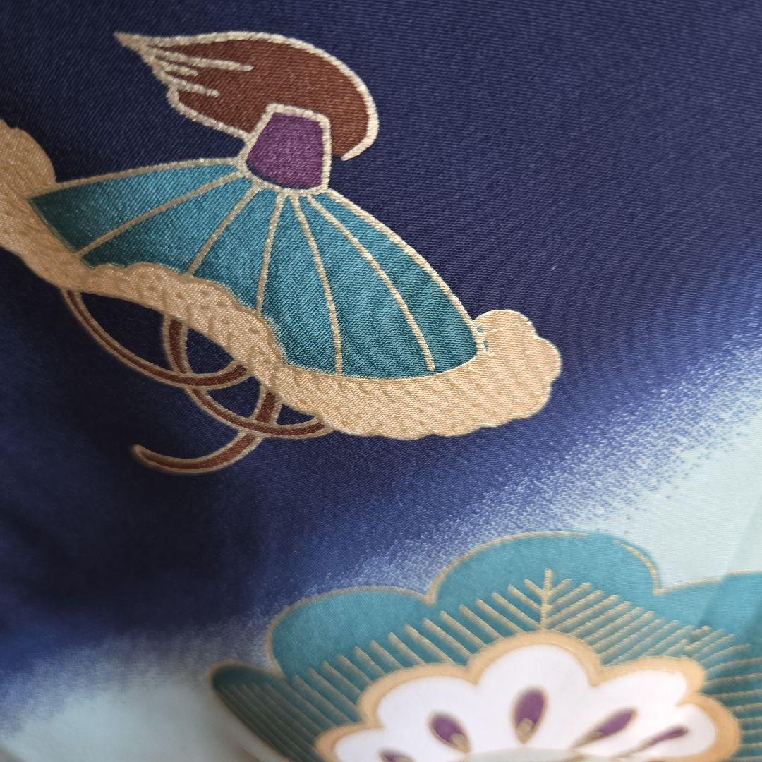 No43. 正絹　男の子お祝い着物　産着　七五三