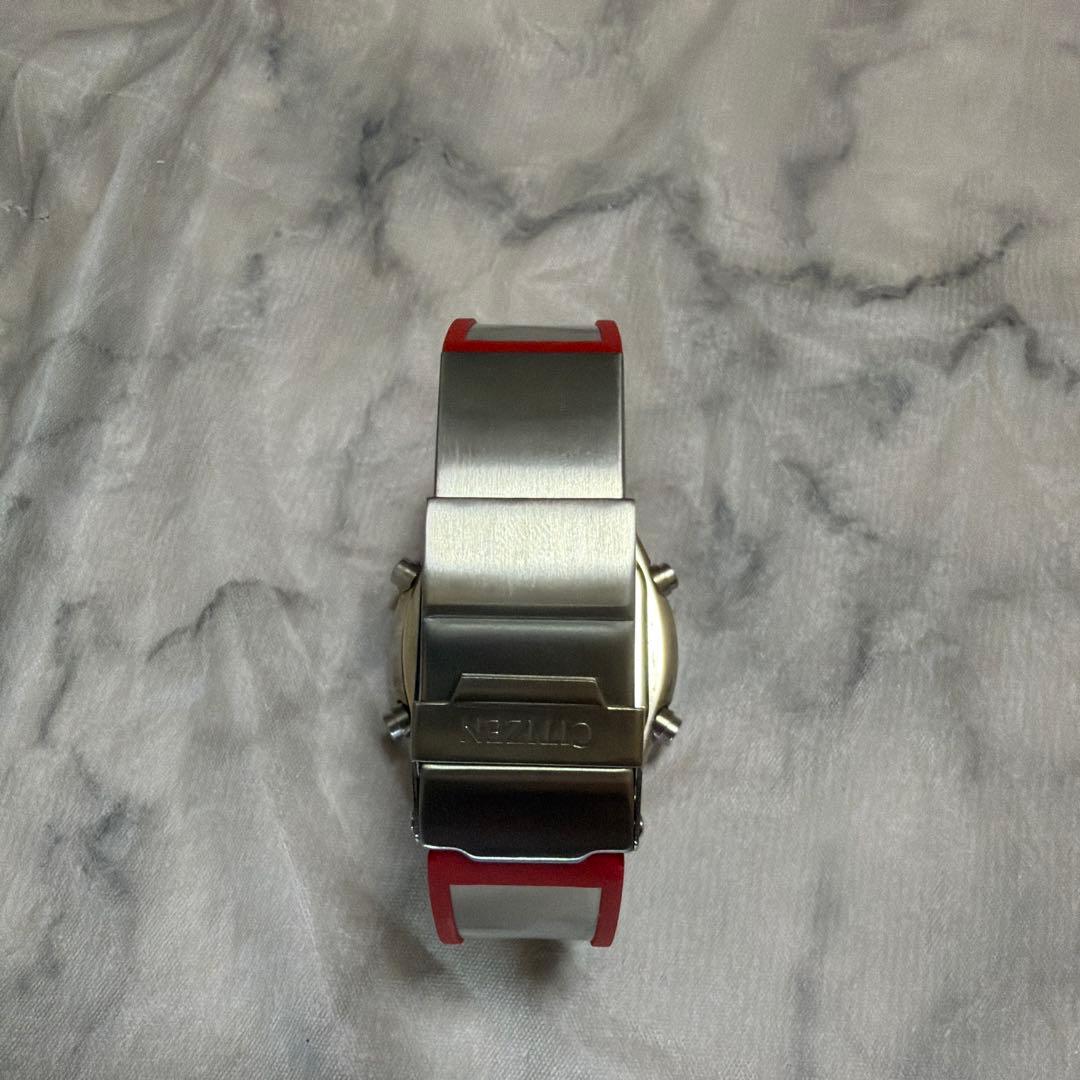 激レア　CITIZEN インディペンデント　c-351 レッド デジアナ