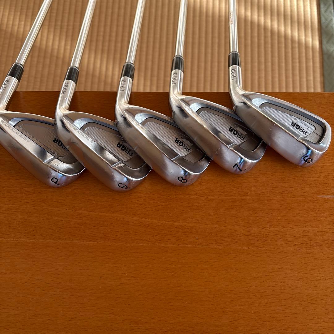 プロギア　PRGR アイアンセット 5本セット