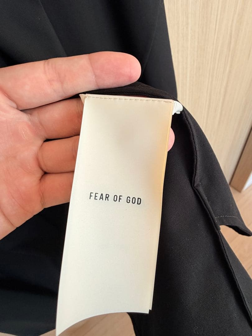 FEAR OF GOD ブラック ジャケット　CALIFORNIA BLAZER