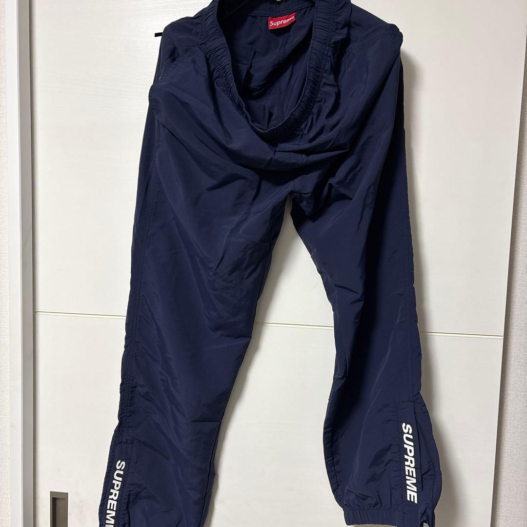 Supreme 18aw Warm Up Pant ネイビー　サイズM おまけ有