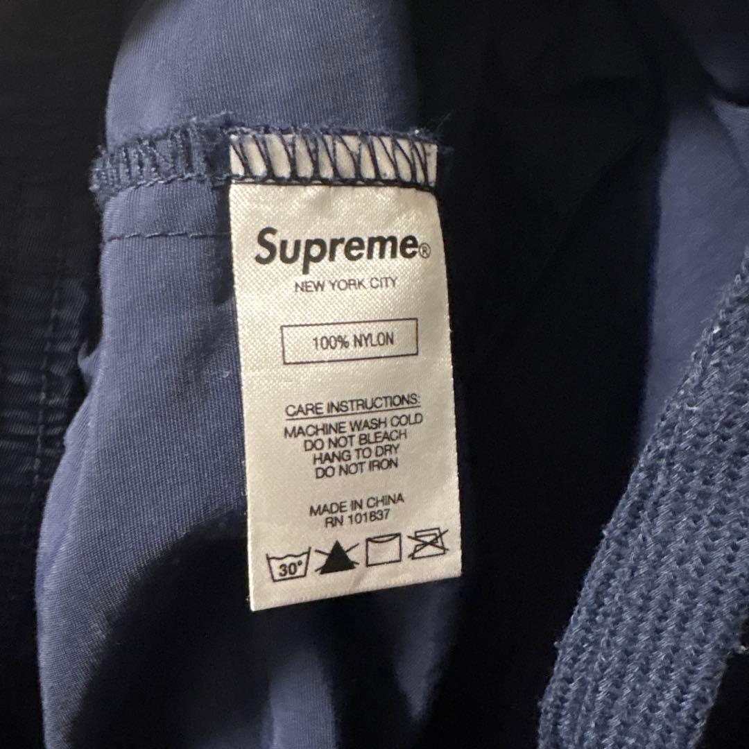 Supreme 18aw Warm Up Pant ネイビー　サイズM おまけ有