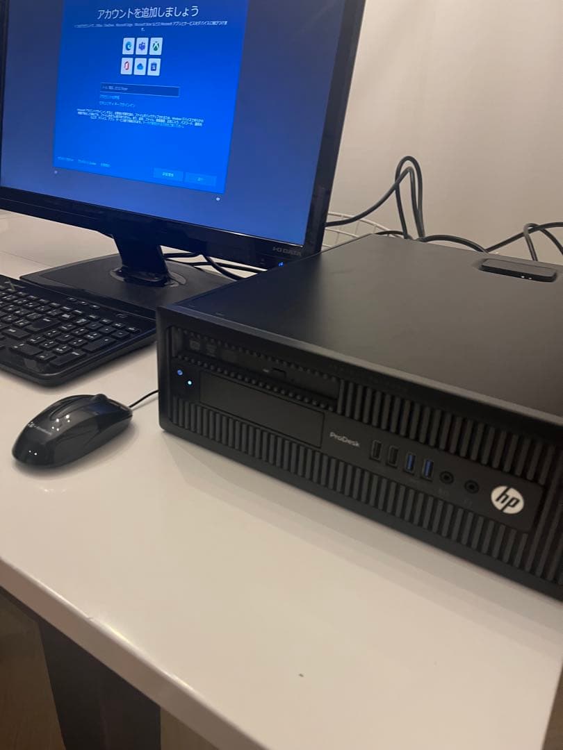 パソコン一式　デスクトップ一式　hp prodesk