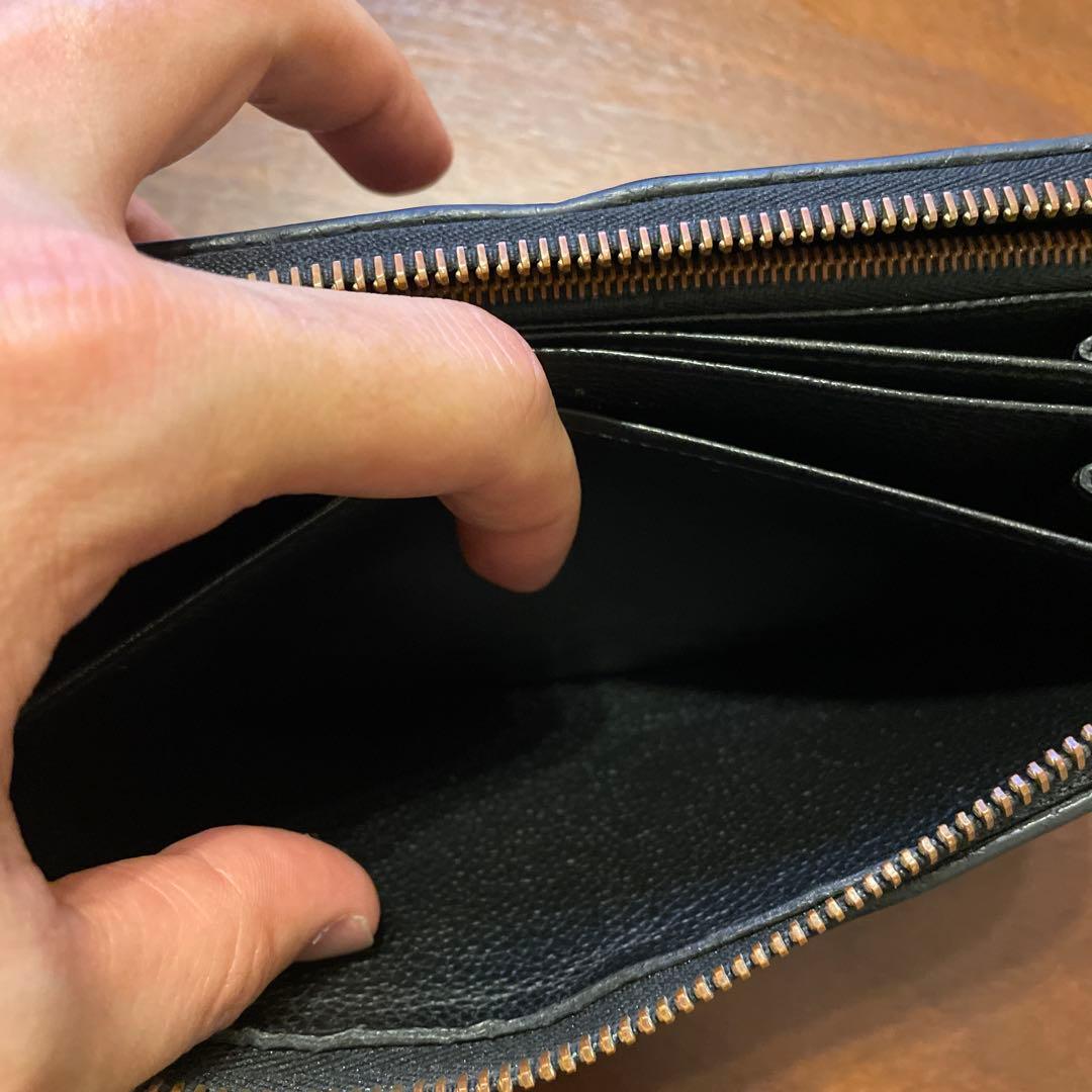 ルイヴィトン アンプラント ジッピーウォレット ノワール