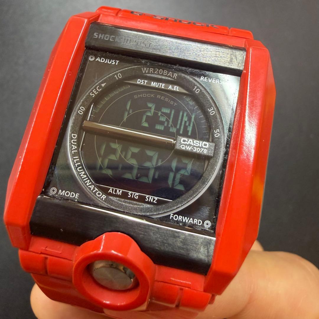 【廃盤レア】CASIO G-SHOCK G-8100 赤　レッド