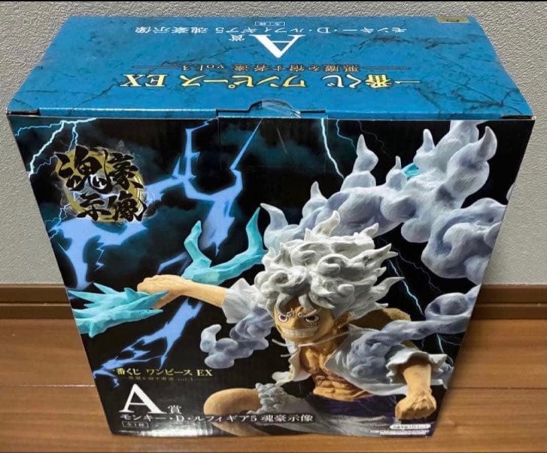 一番くじ　ワンピース　A賞　モンキー・D・ルフィ　ギア5　フィギュア