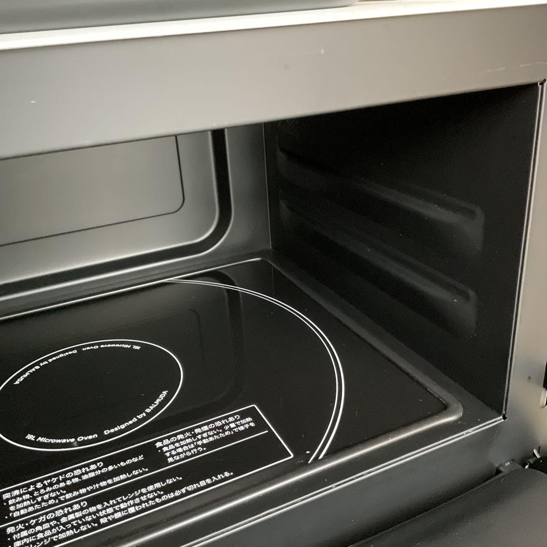 【ジャンク】バルミューダ　オーブンレンジ　ホワイトK04AーWH 2018年製
