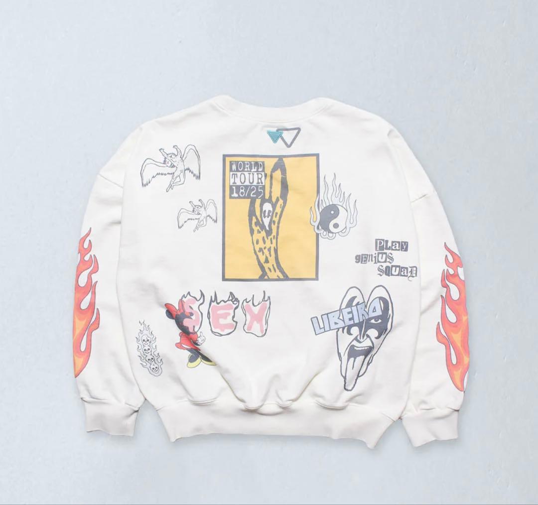 リベイロ　グラフィティースウェットトレーナー