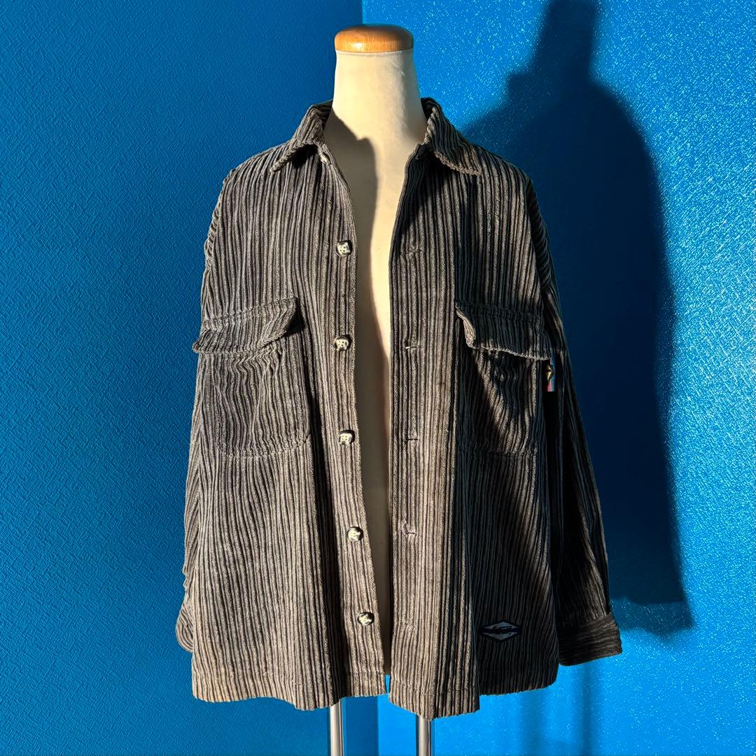 90s OLD VANS コーデュロイ ジャケット ボックスカット シャツ 長袖