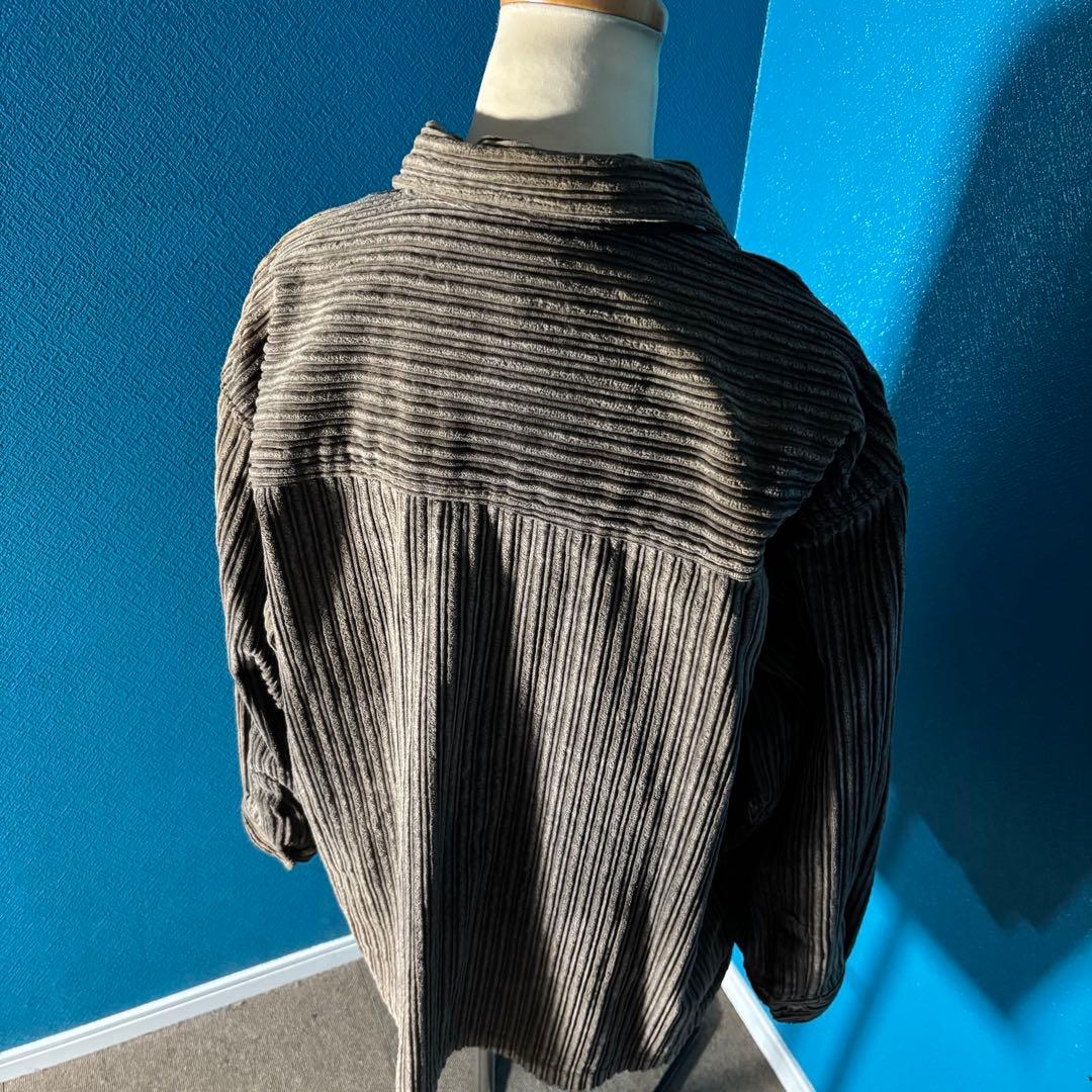 90s OLD VANS コーデュロイ ジャケット ボックスカット シャツ 長袖