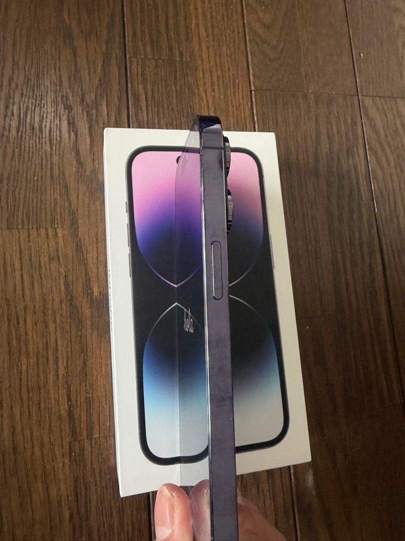 は*め様 iPhone14pro 128GB ディープパープル