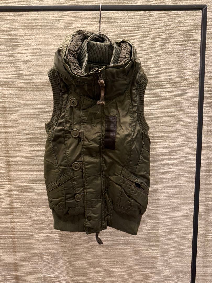 トップス 00s goa bono gimmick vest japanese label