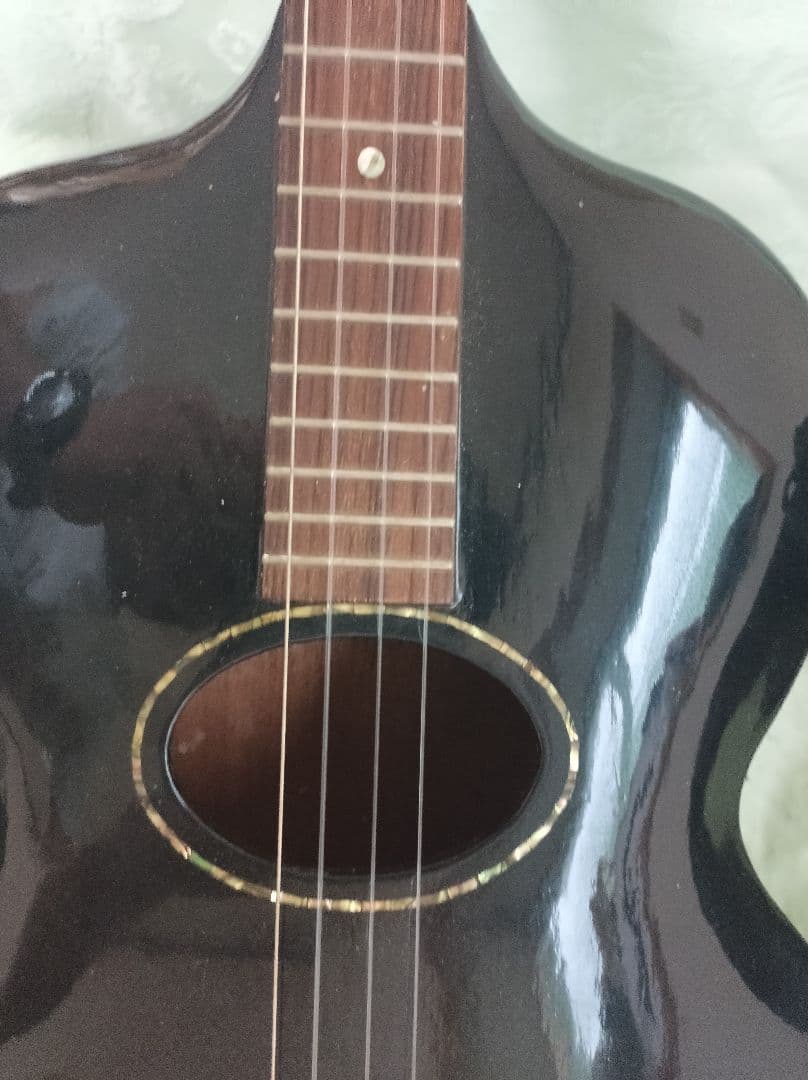 テナーギター 4弦ギター アコースティック 黒色