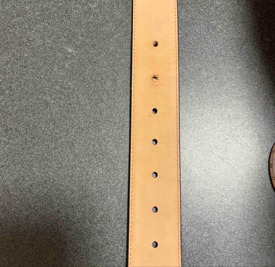 p*i様 GUCCI ブラック ベルト GGロゴ 80-32