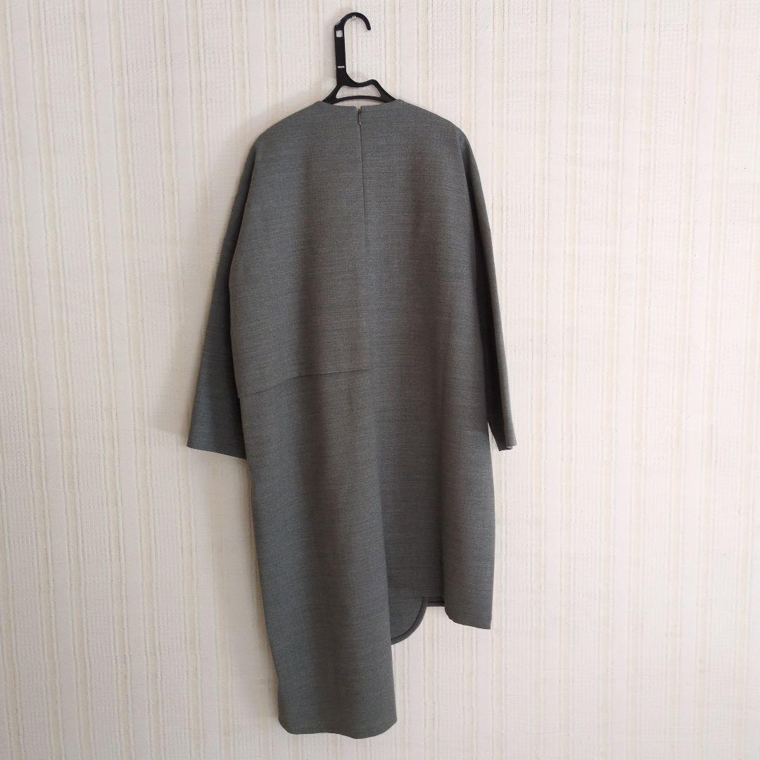 ENFOLD ウールアシンメトリーワンピース