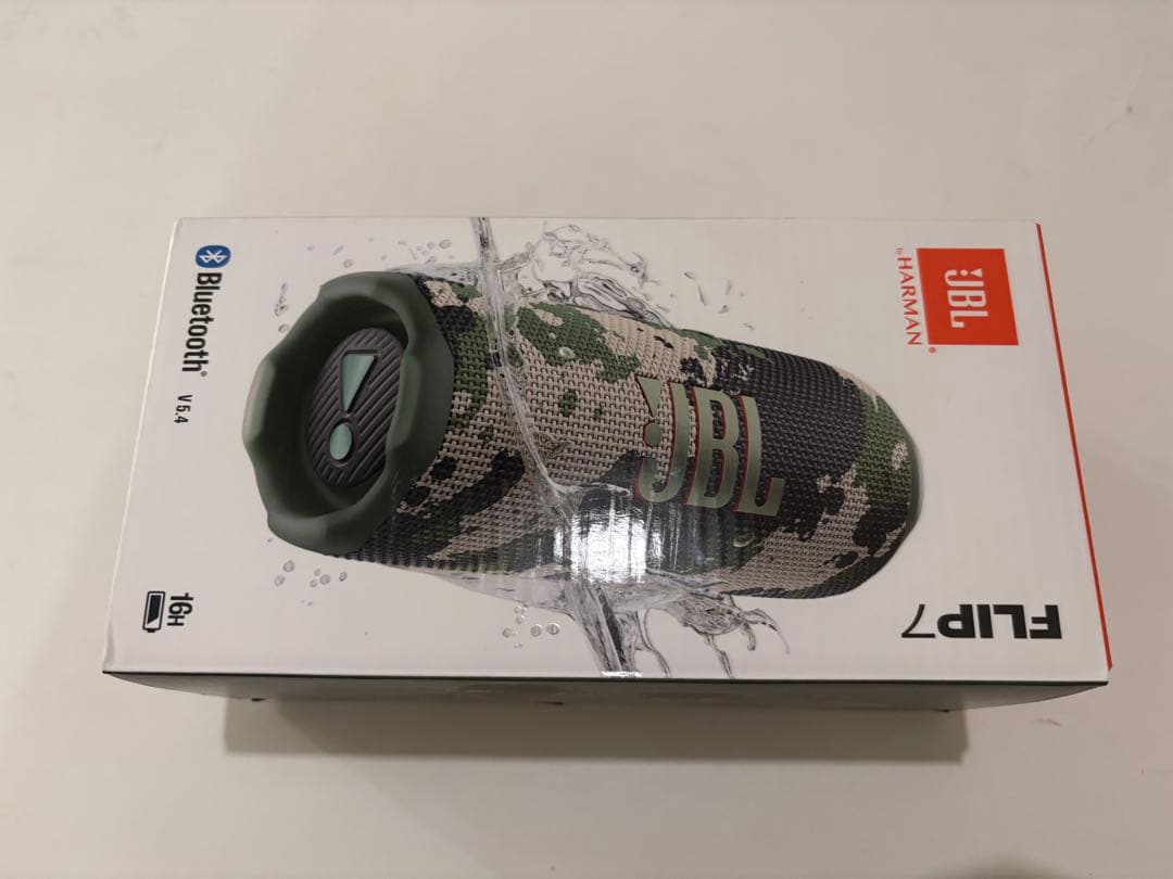 FLIP 7 ワイヤレススピーカー 迷彩