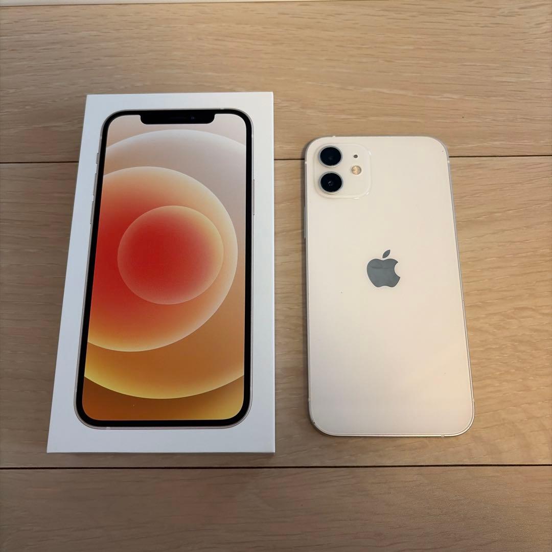 iPhone12 本体　64GB White simフリー
