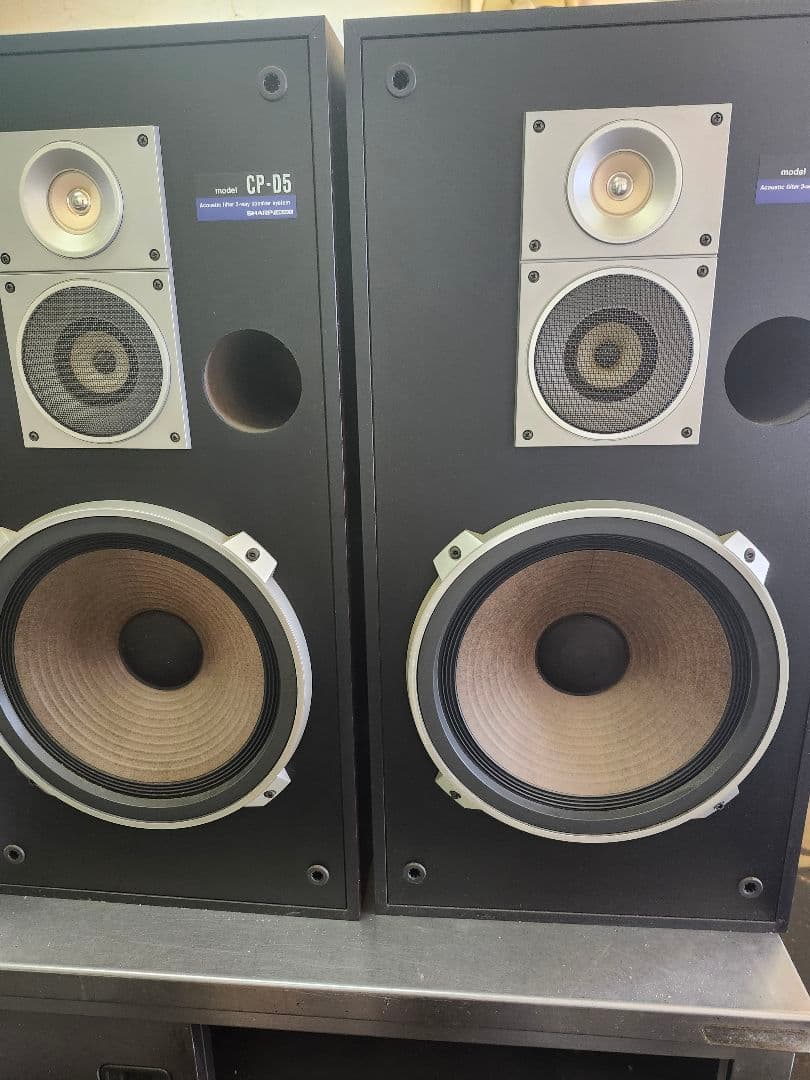 【1978年購入】SHARPスピーカーOPTONICA 2個セット