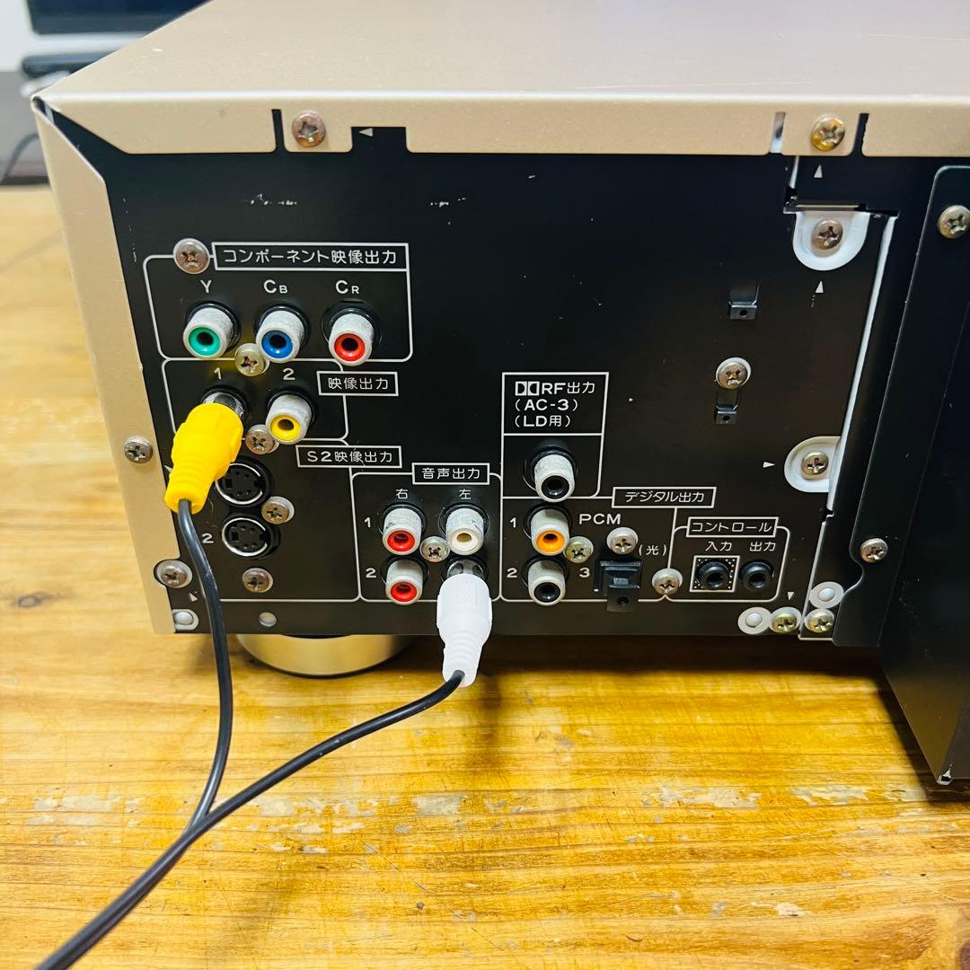 PIONEER DVL-919 DVD LDプレイヤー リモコン付き