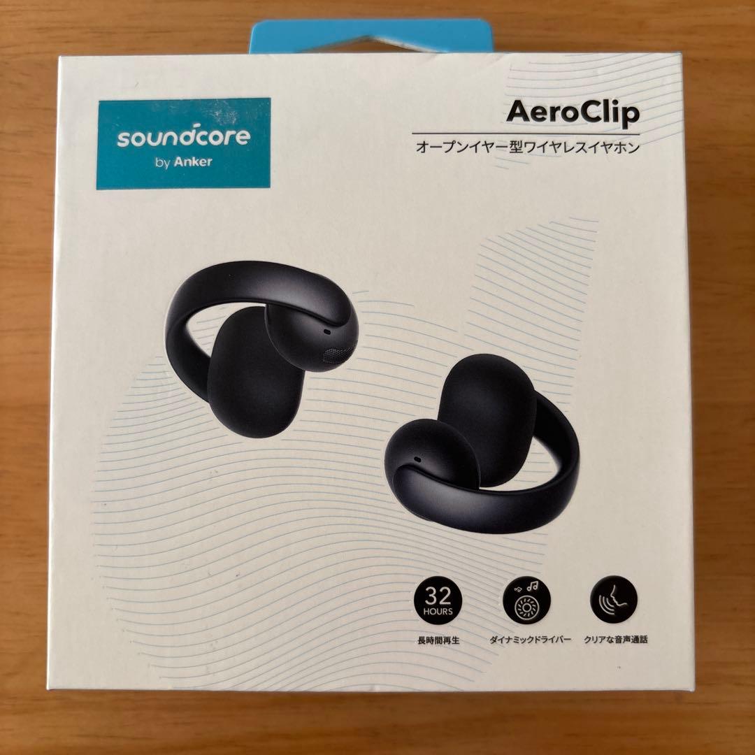 Anker AeroClipワイヤレスイヤホン　A3388N11