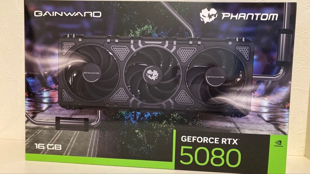 シ*ズ様 GeForce RTX 5080 GAINWARD Phantom