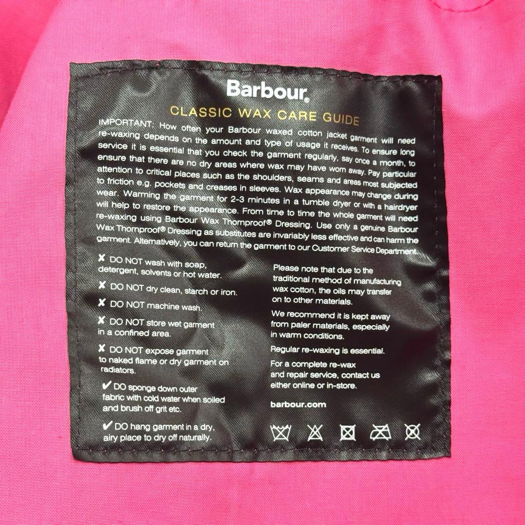 バブアー パームエンジェル　コラボ　ピンク ビデイル　ジャケット　メンズ　 L