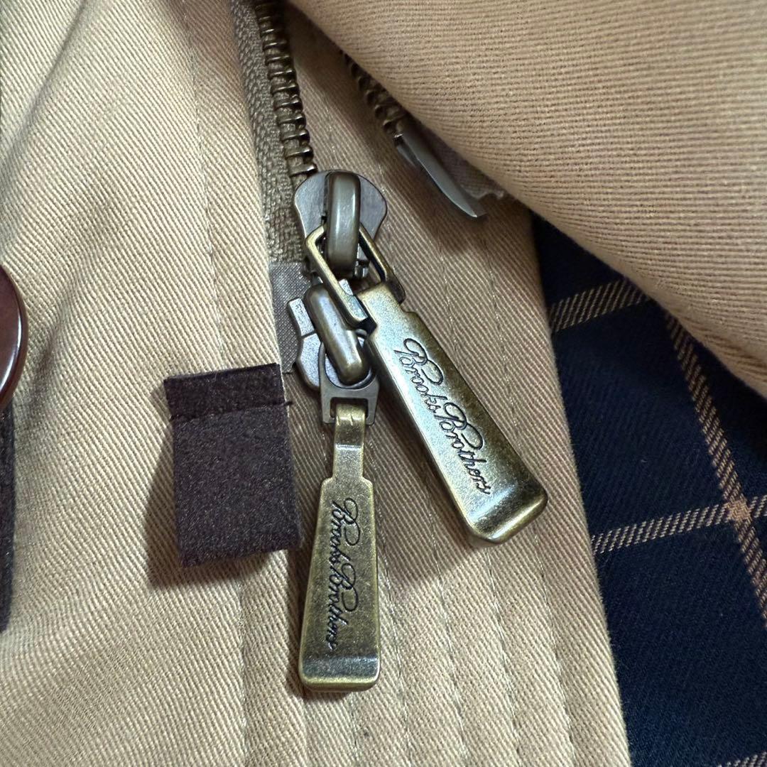 ブルックスブラザーズ ロロピアーナ ダウンコート コヨーテファー