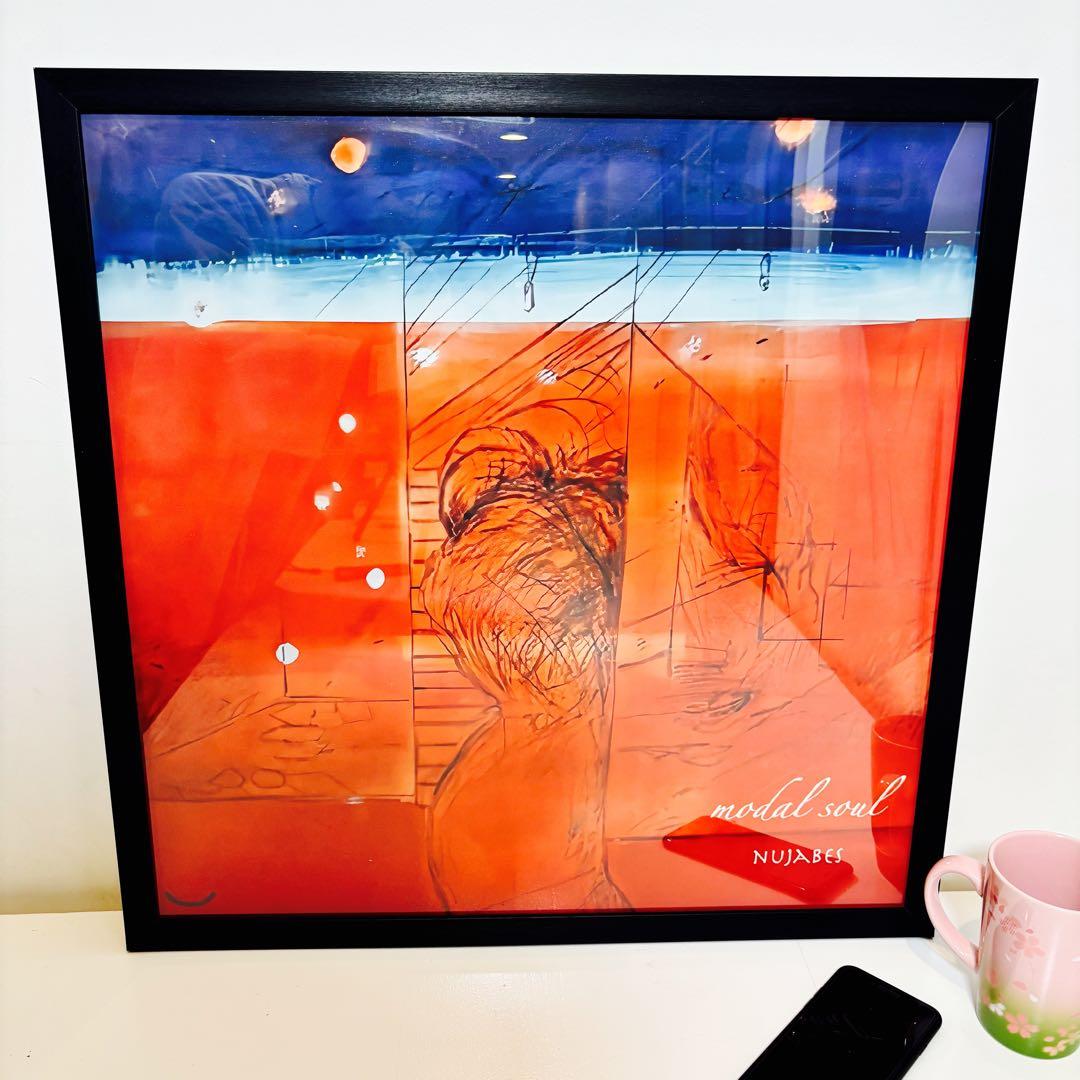 額付【50×50cmポスター】Nujabes modal soul ヌジャベス