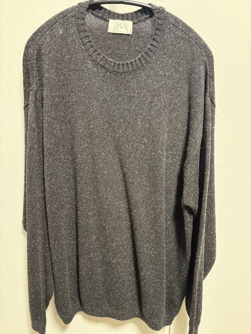 HERILL コットンシルクアメリカンデッドストックセーター
