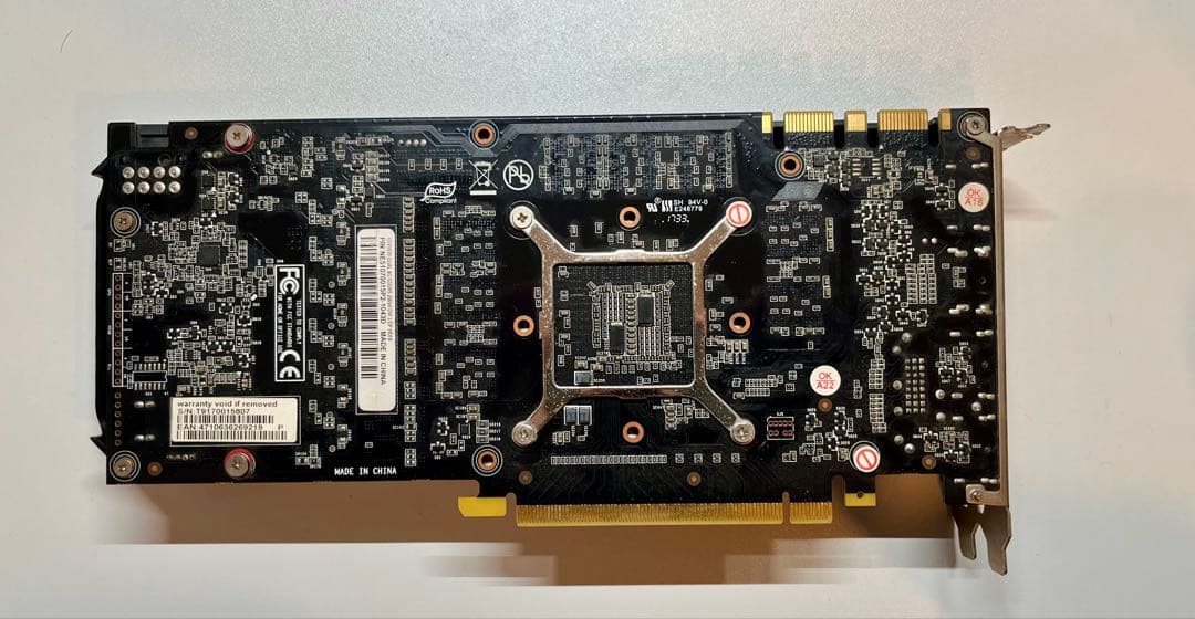 gtx1070 8GB 動作確認済み