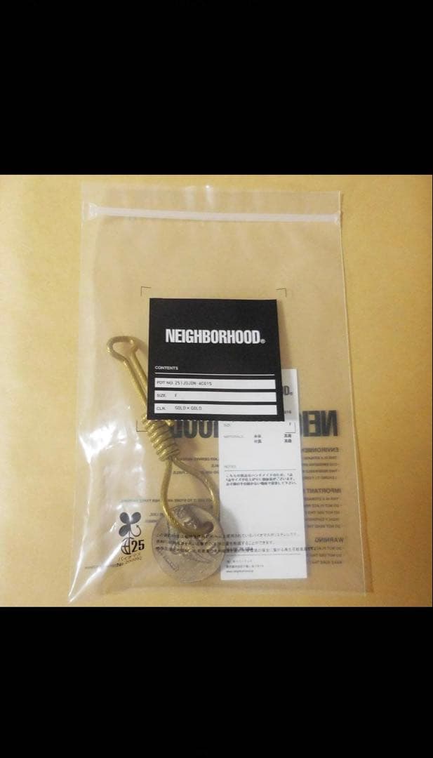 DSMG限定 ネイバーフッド ジェフデッカー キーフック キーホルダー ゴールド