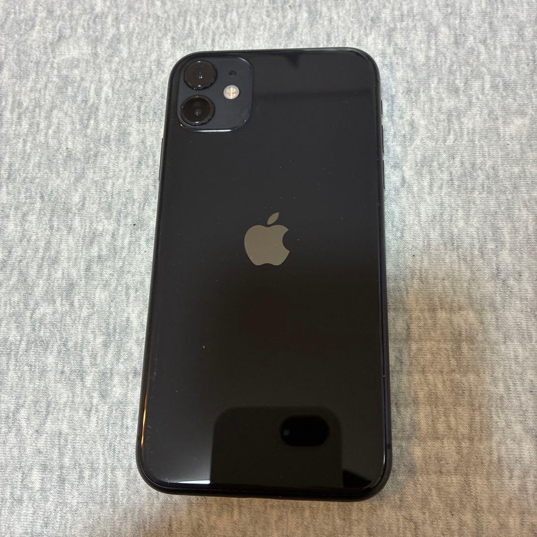 美品Apple iPhone 11 ブラック 本体64GB バッテリー状態99%