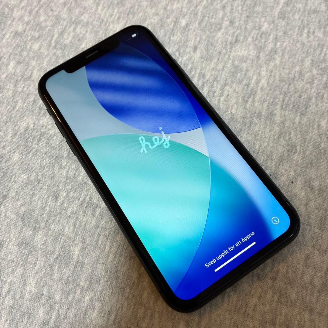 美品Apple iPhone 11 ブラック 本体64GB バッテリー状態99%