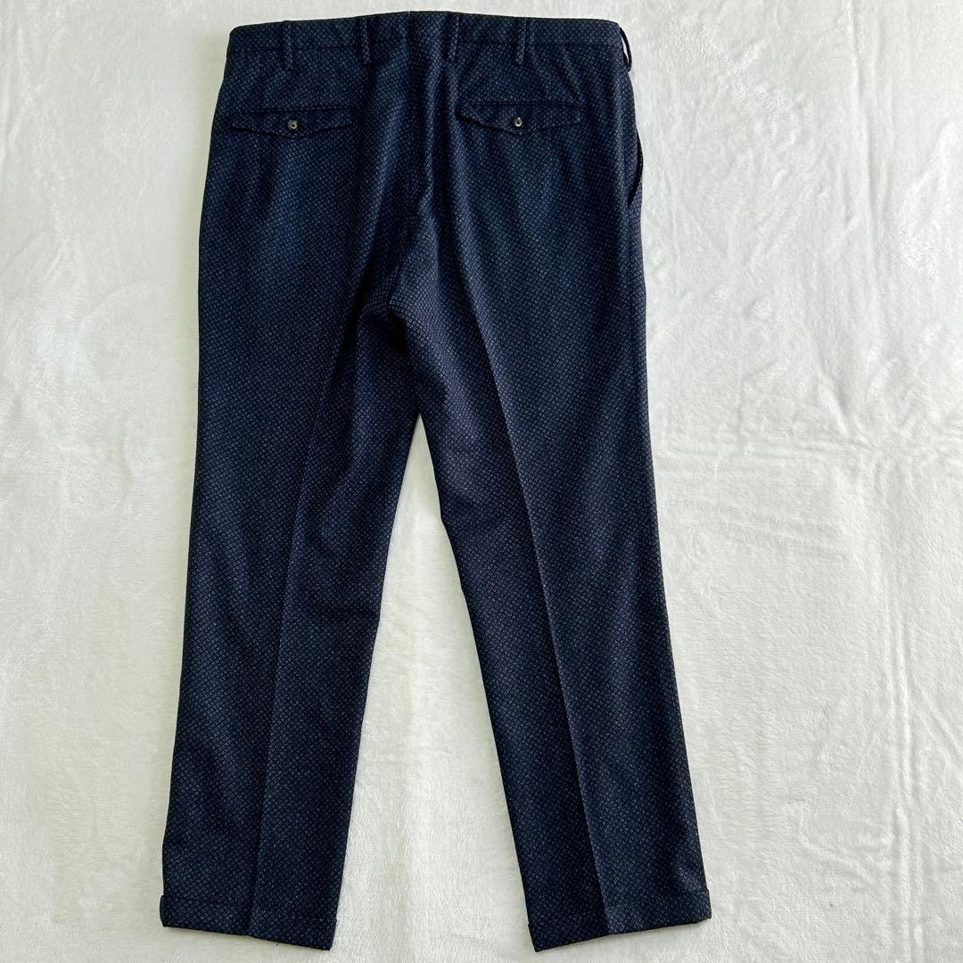 美品 希少PT01 ピーティーゼロウーノ スーパースリム ウール スラックス50