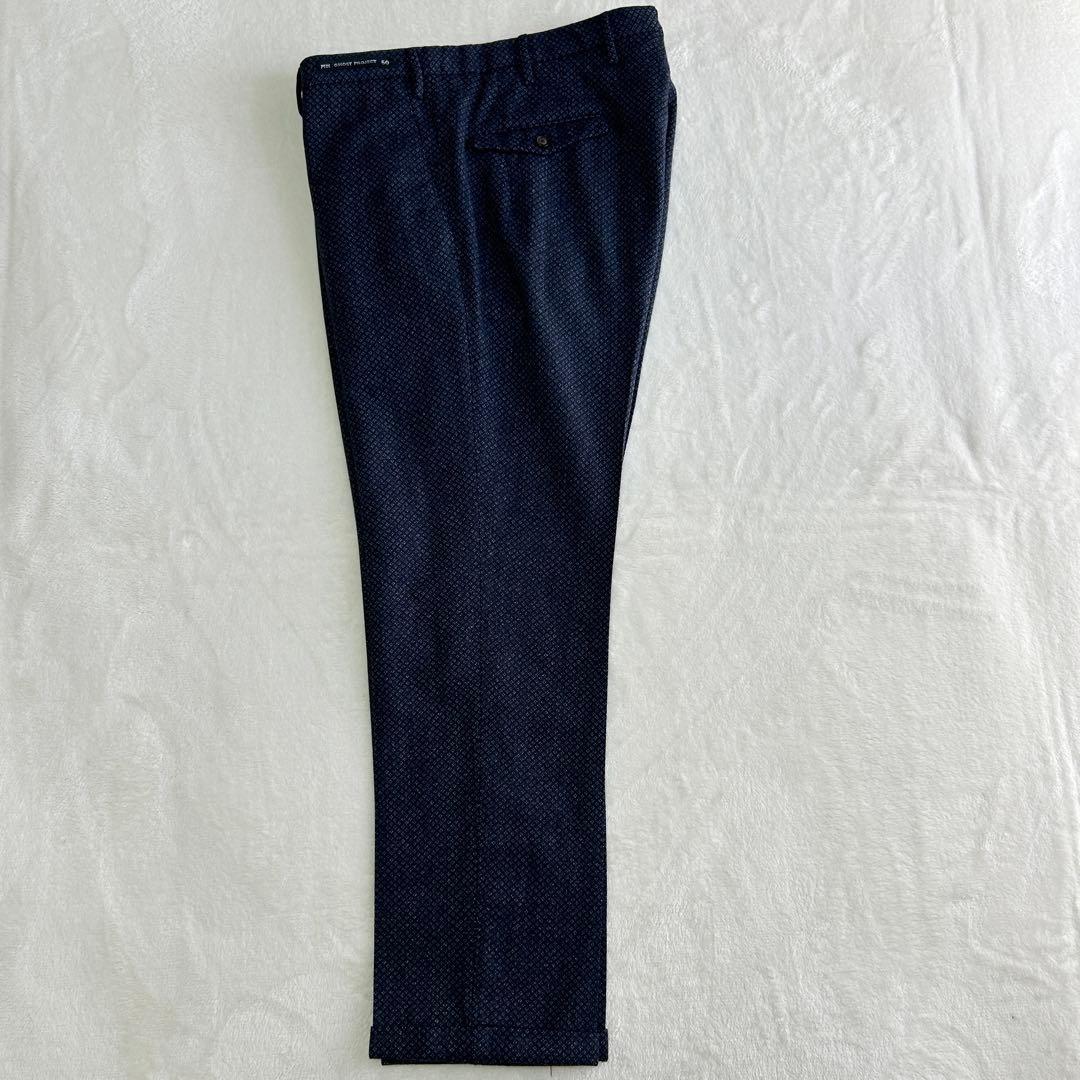 美品 希少PT01 ピーティーゼロウーノ スーパースリム ウール スラックス50