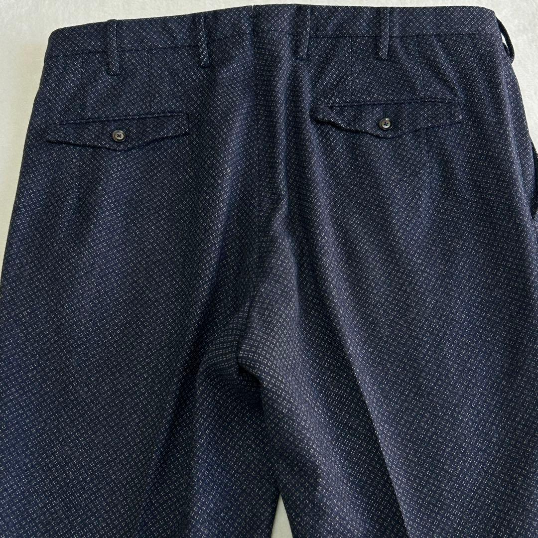 美品 希少PT01 ピーティーゼロウーノ スーパースリム ウール スラックス50