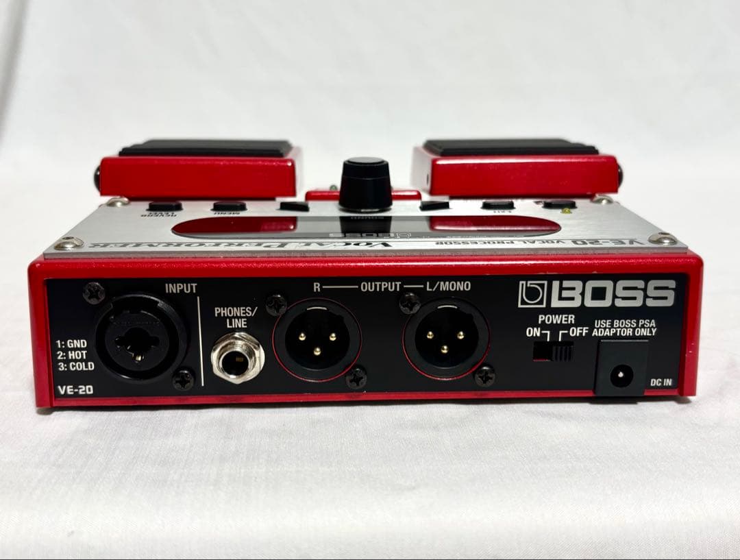 【動作確認済】BOSS ボーカルプロセッサー VE-20