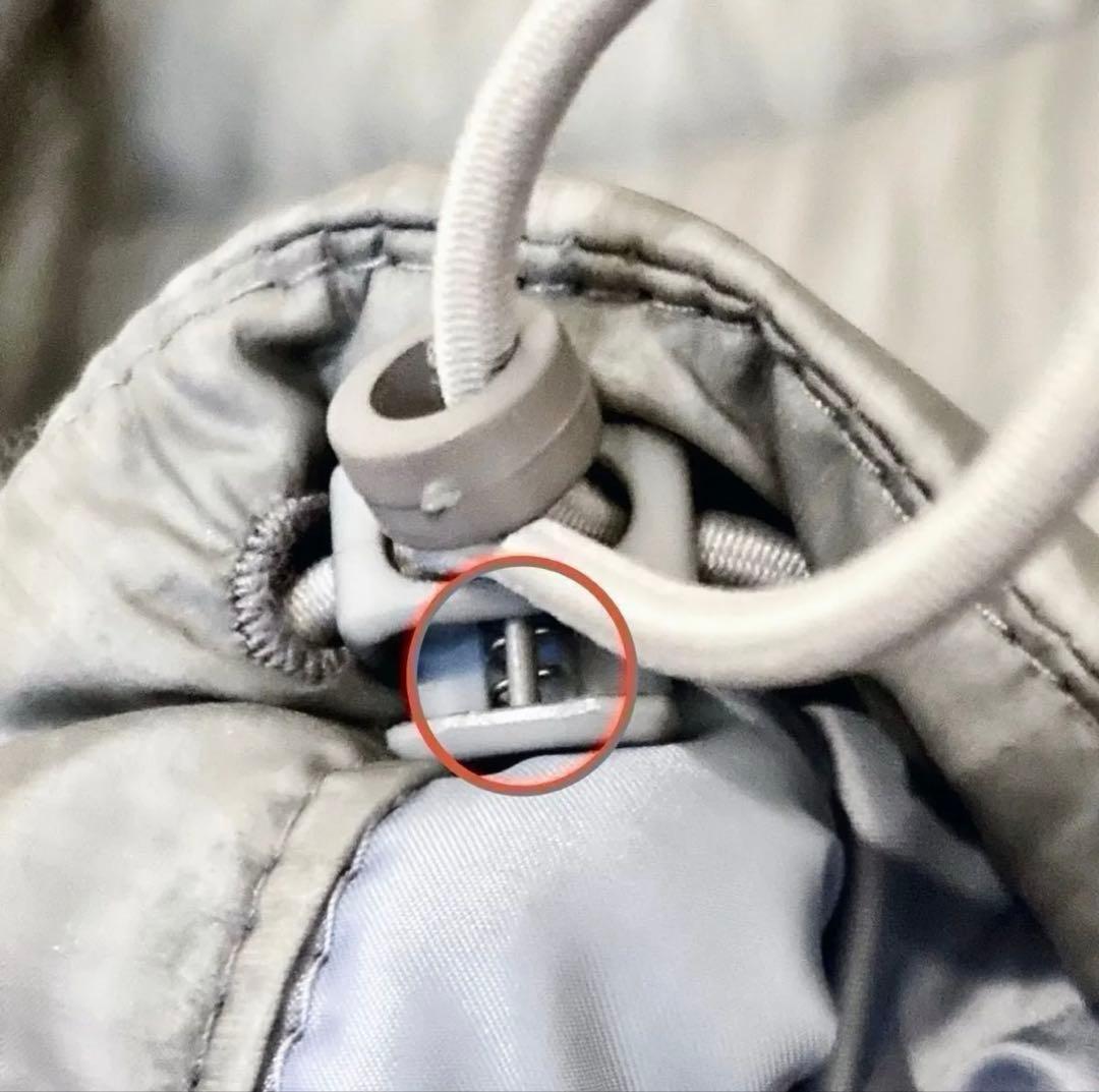 【SAN SAN GEAR】 Suffix puffer jacket GREY