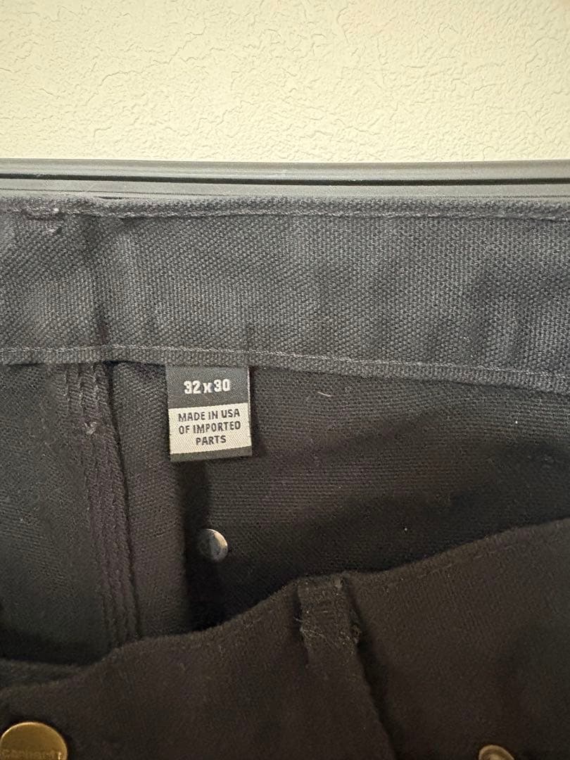 美品 B136 アメリカ製 carhartt ダブルニーペインターパンツ