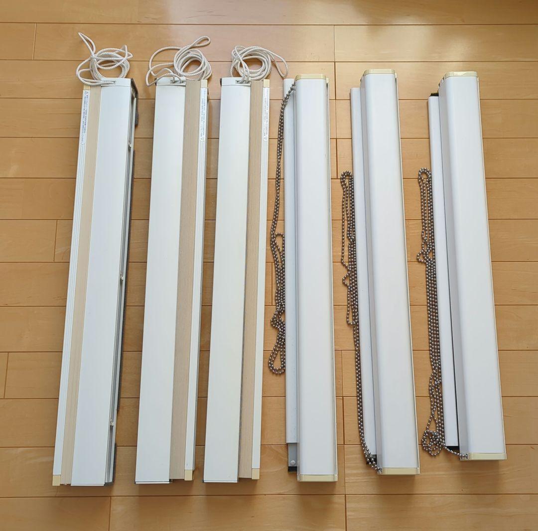 一条工務店　サンシェード　ロール網戸　各3本ずつ