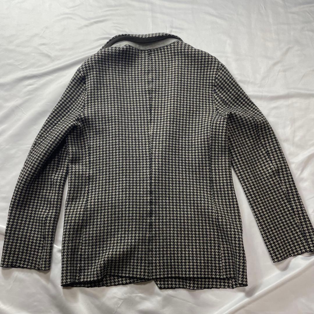 911japan Ropsario ニットジャケット&ベスト Lサイズ　千鳥柄
